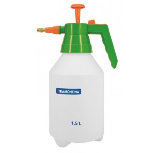 PULVERIZADOR PLASTICO MANUAL DE COMPRESSÃO 1,5L TRAMONTINA 78610150