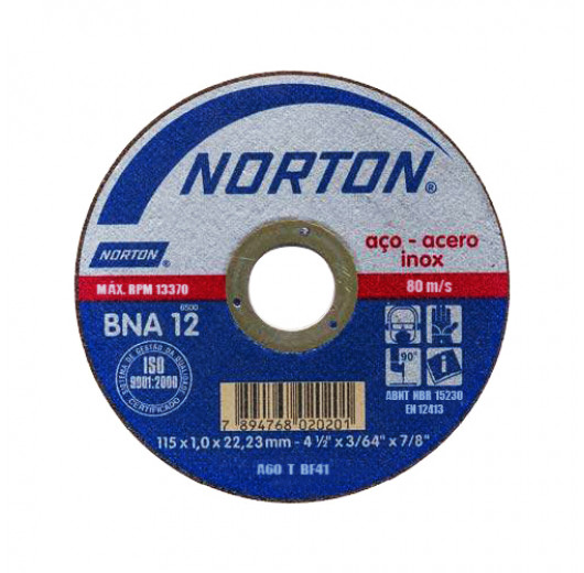 DISCO CORTE 178X1,6X22,22 BNA12  NORTON