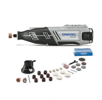 Micro Retífica Dremel 8220 a bateria com 30 Acessórios DREMEL