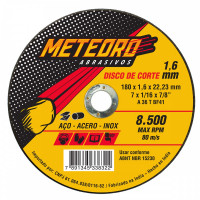 DISCO DE CORTE T41-180X1.6X22.23 Meteoro