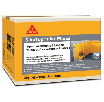 SikaTop Flex Fibra - Caixa 18 KG